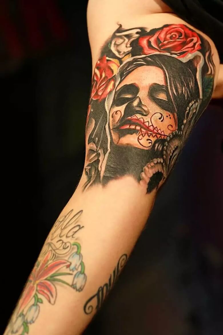 Angesagte Chicano-Tattoos