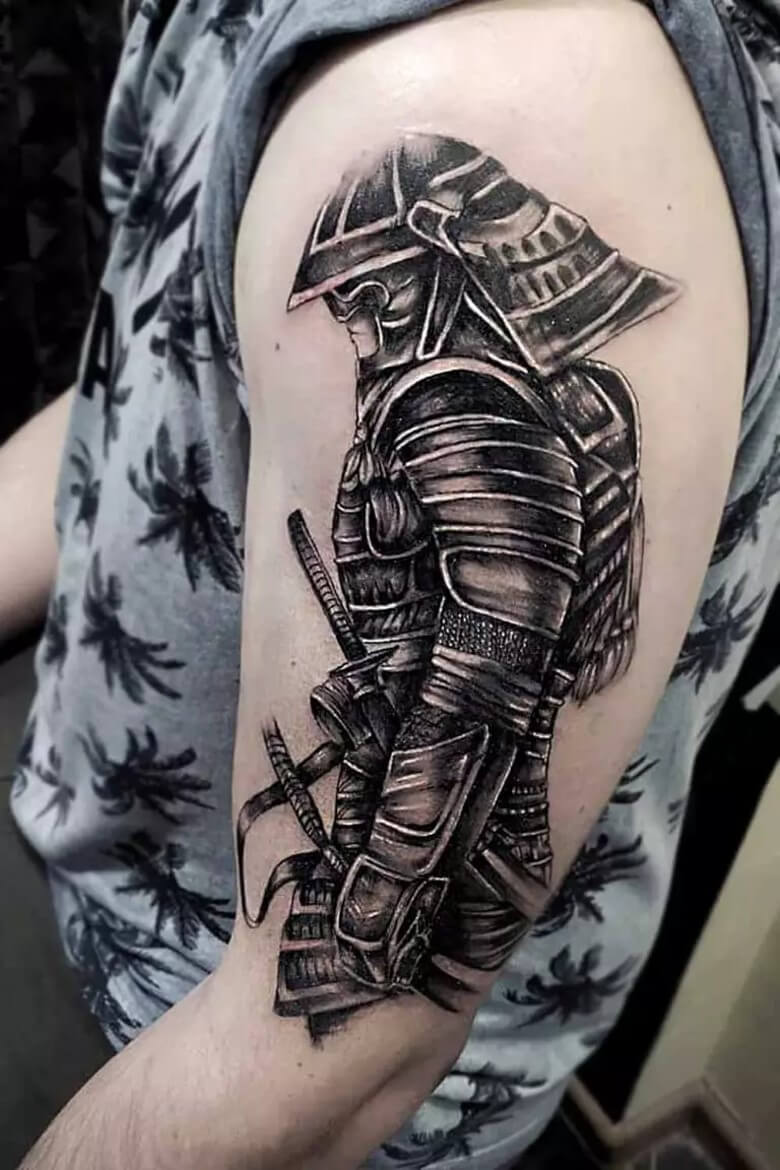 Tattoos für Männer - Samurai