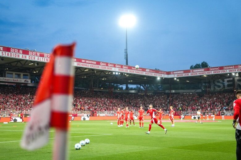 Das Stadion Alte Försterei von Union Berlin