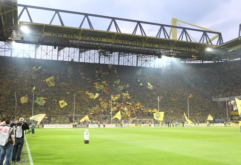 Das Westfalenstadion in Dortmund